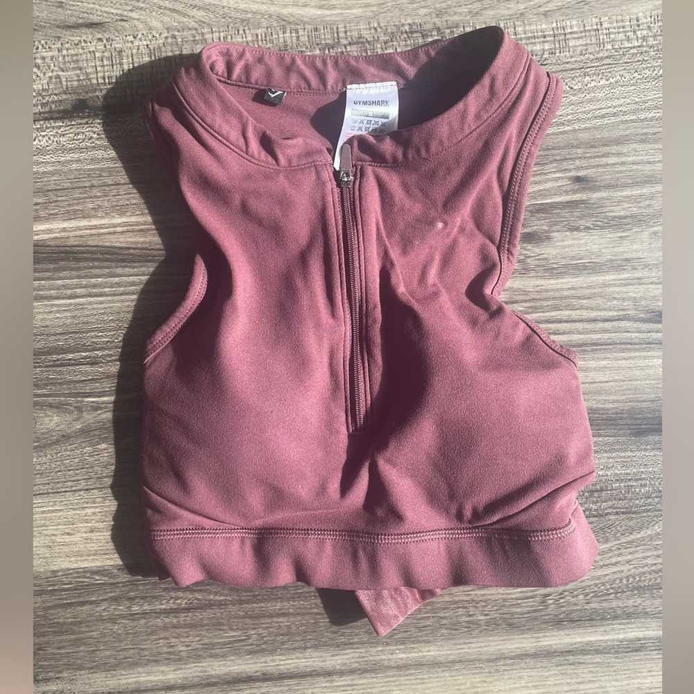Mauve Gymshark Sports Bra Top